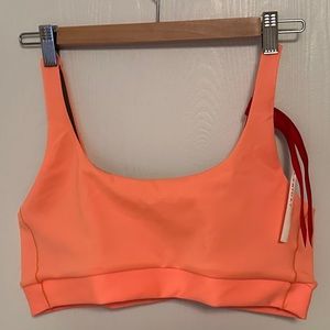 NWT Left On Friday Double Scoop Top